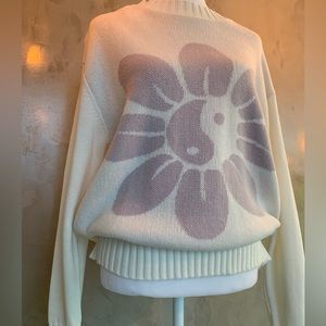 Princess Polly Yin Yang Flower Sweater